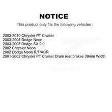 Load image into Gallery viewer, Front Rear Wheel Bearing Hub Assembly Kit For Chrysler PT Cruiser Dodge Neon SX