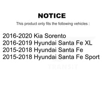 Load image into Gallery viewer, Front Wheel Bearing Hub Assembly Pair For Hyundai Santa Fe Sport Kia Sorento XL