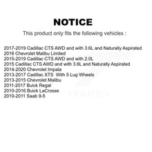 Load image into Gallery viewer, Front Rear Wheel Bearing Hub Assembly Kit For Chevrolet Malibu Buick Impala XTS