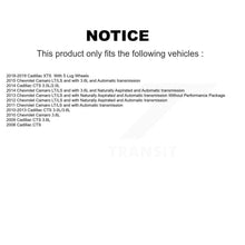 Charger l'image dans la galerie, Front Rear Wheel Bearing Hub Assembly Kit For Chevrolet Camaro Cadillac CTS XTS