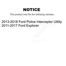 Load image into Gallery viewer, Front Rear Wheel Bearing &amp; Hub Assembly Kit For Ford Explorer Police Interceptor