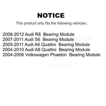 Load image into Gallery viewer, Front Rear Wheel Bearing Assembly Kit For Audi A6 Quattro A8 R8 Volkswagen S6