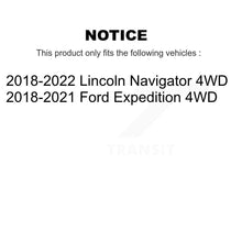 Load image into Gallery viewer, Front Wheel Bearing Hub Assembly Pair For Ford Expedition Lincoln Navigator 4WD
