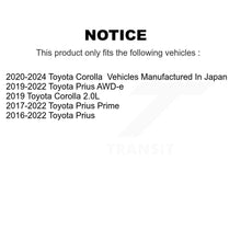 Load image into Gallery viewer, Front Wheel Bearing And Hub Assembly Pair For Toyota Corolla Prius Prime AWD-e