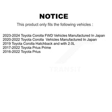 Charger l'image dans la galerie, Front Rear Wheel Bearing &amp; Hub Assembly Kit For Toyota Prius Corolla Prime