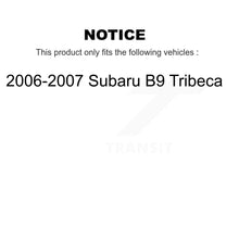 Load image into Gallery viewer, Front Rear Wheel Bearing &amp; Hub Assembly Kit For 2006-2007 Subaru B9 Tribeca