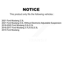 Charger l'image dans la galerie, Front Wheel Bearing And Hub Assembly Pair For Ford Mustang