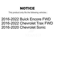 Load image into Gallery viewer, Rear Wheel Bearing And Hub Assembly Pair For Chevrolet Trax Buick Encore Sonic