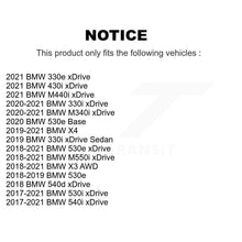 Charger l'image dans la galerie, Front Rear Wheel Bearing &amp; Hub Assembly Kit For BMW X3 330i xDrive X4 530i 540i