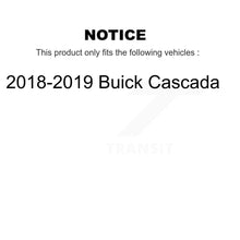 Load image into Gallery viewer, Front Rear Wheel Bearing &amp; Hub Assembly Kit For 2018-2019 Buick Cascada