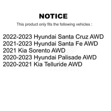 Load image into Gallery viewer, Front Rear Wheel Bearing Hub Assembly Kit For Hyundai Santa Fe Palisade Kia Cruz