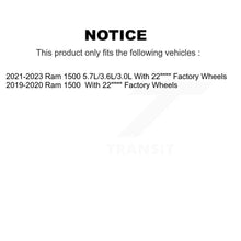 Charger l'image dans la galerie, Front Wheel Bearing And Hub Assembly Pair For Ram 1500 K70-101950
