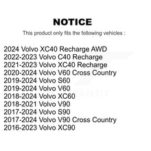 Charger l'image dans la galerie, Front Wheel Bearing Hub Assembly Pair For Volvo XC90 XC60 S60 V90 Cross Country