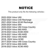 Load image into Gallery viewer, Rear Wheel Bearing &amp; Hub Assembly Pair For Volvo XC90 XC60 S60 V90 Cross Country