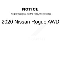 Charger l'image dans la galerie, Front Rear Wheel Bearing &amp; Hub Assembly Kit For 2020 Nissan Rogue AWD K70-101998