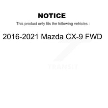 Load image into Gallery viewer, Front Rear Wheel Bearing &amp; Hub Assembly Kit For 2016-2021 Mazda CX-9 FWD K70-102030