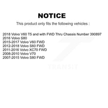 Load image into Gallery viewer, Front Rear Wheel Bearing &amp; Hub Assembly Kit For Volvo S60 XC70 V60 S80 V70 K70-102049