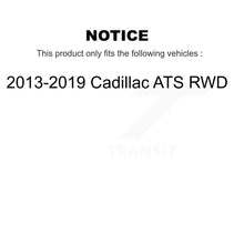 Load image into Gallery viewer, Front Rear Wheel Bearing &amp; Hub Assembly Kit For 2013-2019 Cadillac ATS RWD K70-102051