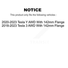 Load image into Gallery viewer, Front Wheel Bearing And Hub Assembly Pair For Tesla 3 Y With 142mm Flange AWD K70-102064