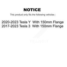 Charger l'image dans la galerie, Rear Wheel Bearing And Hub Assembly Pair For Tesla 3 Y With 150mm Flange