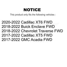Load image into Gallery viewer, Front Rear Wheel Bearing Hub Assembly Kit For Cadillac XT5 Chevrolet Traverse GMC Acadia K70-102163