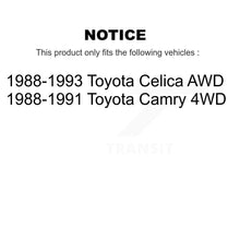 Charger l'image dans la galerie, Front Rear Wheel Bearing Kit For Toyota Celica Camry K70-102212