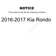 Load image into Gallery viewer, Front Rear Wheel Bearing &amp; Hub Assembly Kit For 2016-2017 Kia Rondo K70-102233