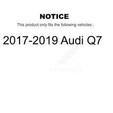 Load image into Gallery viewer, Front Rear Wheel Bearing Assembly Kit For 2017-2019 Audi Q7 K70-102263