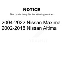 Charger l'image dans la galerie, Rear Suspension Strut Shock Mounting Pair For Nissan Altima Maxima K73-100204