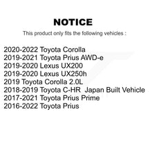 Load image into Gallery viewer, Front Suspension Strut Shock Mounting Pair For Toyota Corolla Prius Prime C-HR Lexus K73-100238