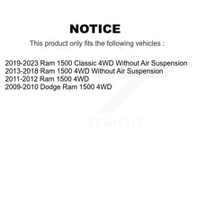 Charger l'image dans la galerie, Front Suspension Strut Shock Mounting Pair For Ram 1500 Classic Dodge 4WD K73-100243