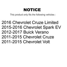 Load image into Gallery viewer, Rear Suspension Strut Shock Mounting Pair For Chevrolet Cruze Buick Verano Limited Volt K73-100259