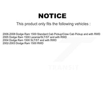 Charger l'image dans la galerie, Front Rear Suspension Shock Absorbers Kit For Dodge Ram 1500 K78-101025
