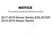 Charger l'image dans la galerie, Rear Suspension Shock Absorbers Pair For Nissan Sentra K78-101046
