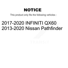 Load image into Gallery viewer, Rear Suspension Shock Absorbers Pair For Nissan Pathfinder INFINITI QX60 K78-101047