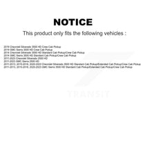Charger l'image dans la galerie, Front Rear Suspension Shock Absorbers Kit For GMC Chevrolet Sierra 2500 HD Silverado 3500 K78-101055
