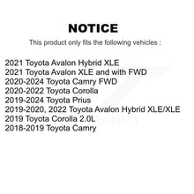 Charger l'image dans la galerie, Rear Suspension Shock Absorbers Pair For Toyota Corolla Camry Prius Avalon K78-101087
