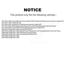Charger l'image dans la galerie, Rear Suspension Shock Absorbers Pair For Dodge Ram 3500 2500 1500 K78-101109