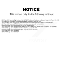 Charger l'image dans la galerie, Front Suspension Shock Absorbers Pair For Dodge Ram 3500 2500 1500 K78-101166