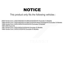 Load image into Gallery viewer, Front Rear Complete Shocks Strut And Coil Spring Assemblies Kit For Honda Civic Acura EL K78A-100498