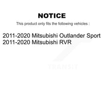 Charger l'image dans la galerie, Front Complete Shocks Strut Coil Spring Kit For 2011-2020 Mitsubishi RVR Outlander Sport K78A-100535