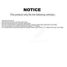 Charger l'image dans la galerie, Front Complete Shocks Strut And Coil Spring Assemblies Kit For Hyundai Elantra Kia Forte K78A-100545
