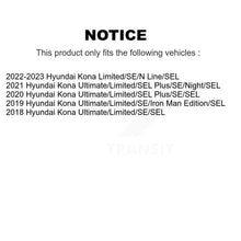Charger l'image dans la galerie, Front Complete Shocks Strut And Coil Spring Mount Assemblies Kit For Hyundai Kona K78A-100572