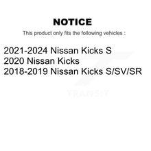 Charger l'image dans la galerie, Front Complete Shocks Strut And Coil Spring Mount Assemblies Kit For Nissan Kicks K78A-100573