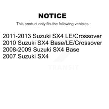 Load image into Gallery viewer, Front Complete Shocks Strut And Coil Spring Mount Assemblies Kit For Suzuki SX4 K78A-100576