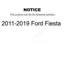 Charger l'image dans la galerie, Front Complete Shocks Strut &amp; Coil Spring Mount Assemblies Kit For 2011-2019 Ford Fiesta K78A-100584