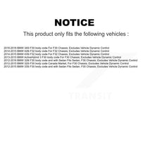 Charger l'image dans la galerie, Front Shocks Strut Coil Spring Pair For BMW 328i 320i 335i 435i 428i 340i ActiveHybrid 3 K78A-100592