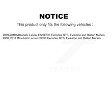 Load image into Gallery viewer, Front Rear Complete Shocks Strut Coil Spring Assembly Kit For Mitsubishi Lancer