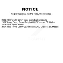 Load image into Gallery viewer, Front Rear Complete Shocks Strut &amp; Coil Spring Mount Kit For Toyota Camry Avalon