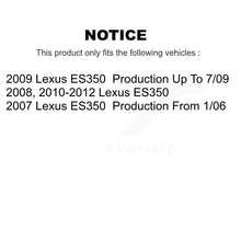 Load image into Gallery viewer, Front Rear Complete Shocks Strut And Coil Spring Assemblies Kit For Lexus ES350